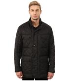 Marc New York By Andrew Marc Essex Poly Fill Quilted Four-pocket Jacket (black) Men's Coat