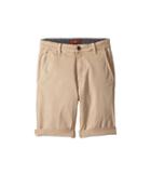7 For All Mankind Kids Classic Shorts (big Kids) (stone) Boy's Shorts