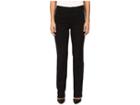 Nydj Petite Petite Marilyn Straight Jeans In Luxury Touch Denim In Black (black) Women's Jeans