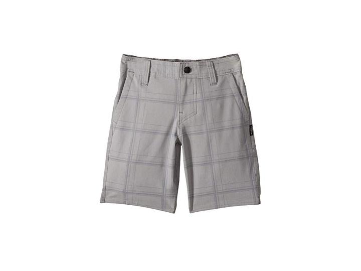 O'neill Kids Mixed Hybrid Shorts (toddler/little Kids) (grey) Boy's Shorts