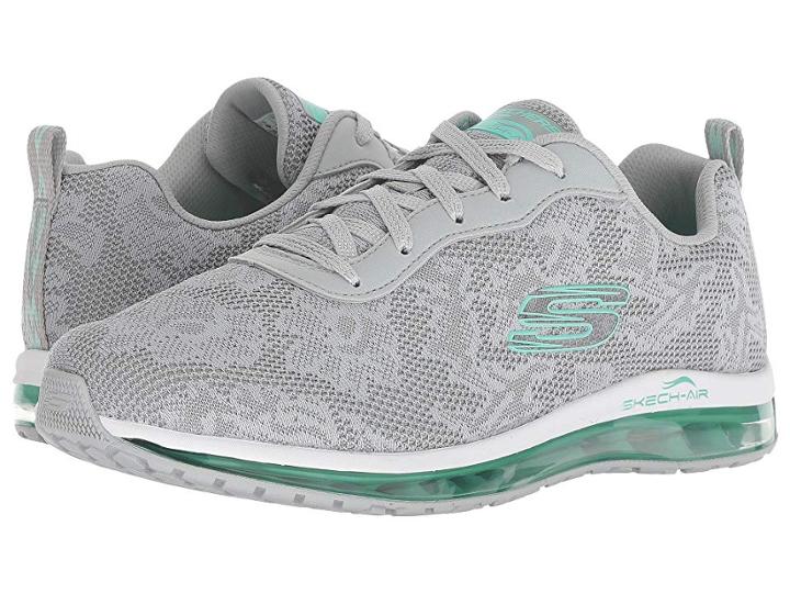 Skechers Skech Air Element (gray/mint) Women's Shoes