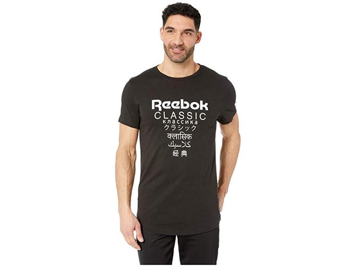 Reebok Gp Unisex Longer Tee (black) Men's T Shirt