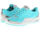 Ecco Golf Biom Golf Hybrid (turquoise/turquoise) Women's Golf Shoes