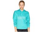 Adidas Team Issue Badge Of Sport Pullover (hi-res Aqua Melange) Women's Sweatshirt