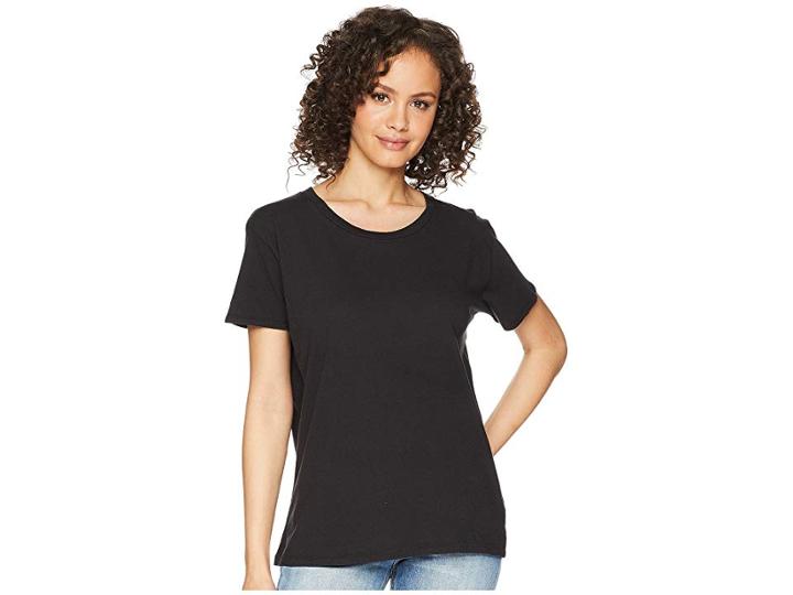Amuse Society Tanner Boyfriend Tee (black) Women's T Shirt