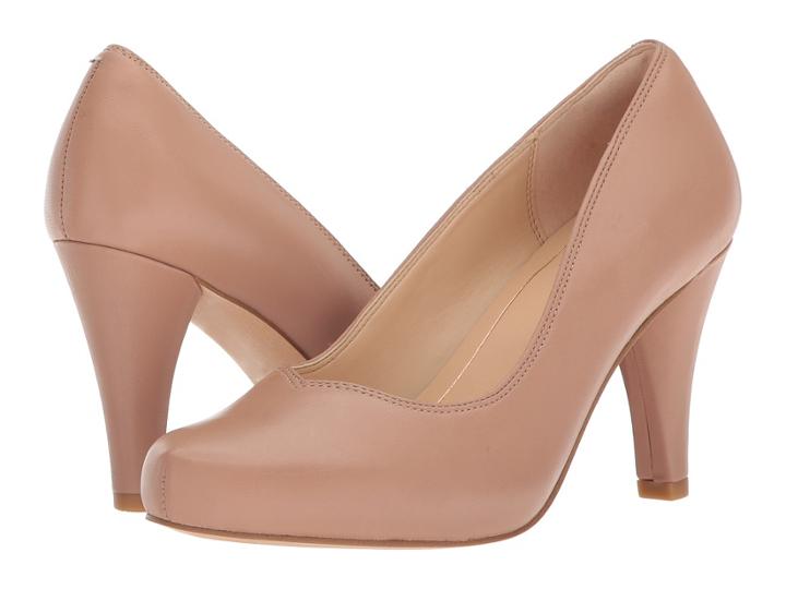 Clarks Dalia Rose (nude Leather) High Heels