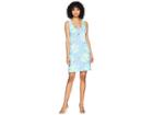 Lilly Pulitzer Chiara Shift Dress (bennet Blue Tropic Like Its Hot) Women's Dress