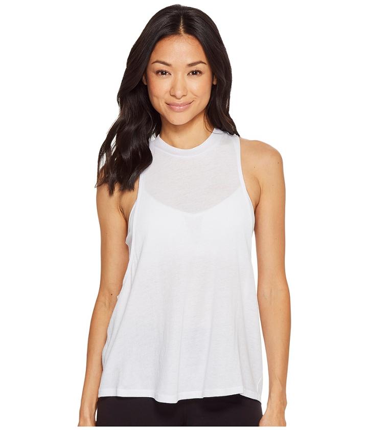 Alo Flex Tank Top (white) Women's Workout