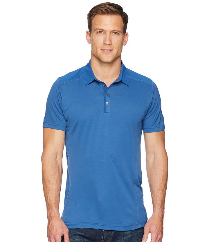 Kuhl Shadow Polo (blue Depth) Men's Clothing