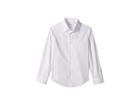 Calvin Klein Kids Dots Print Shirt (big Kids) (white) Boy's Clothing