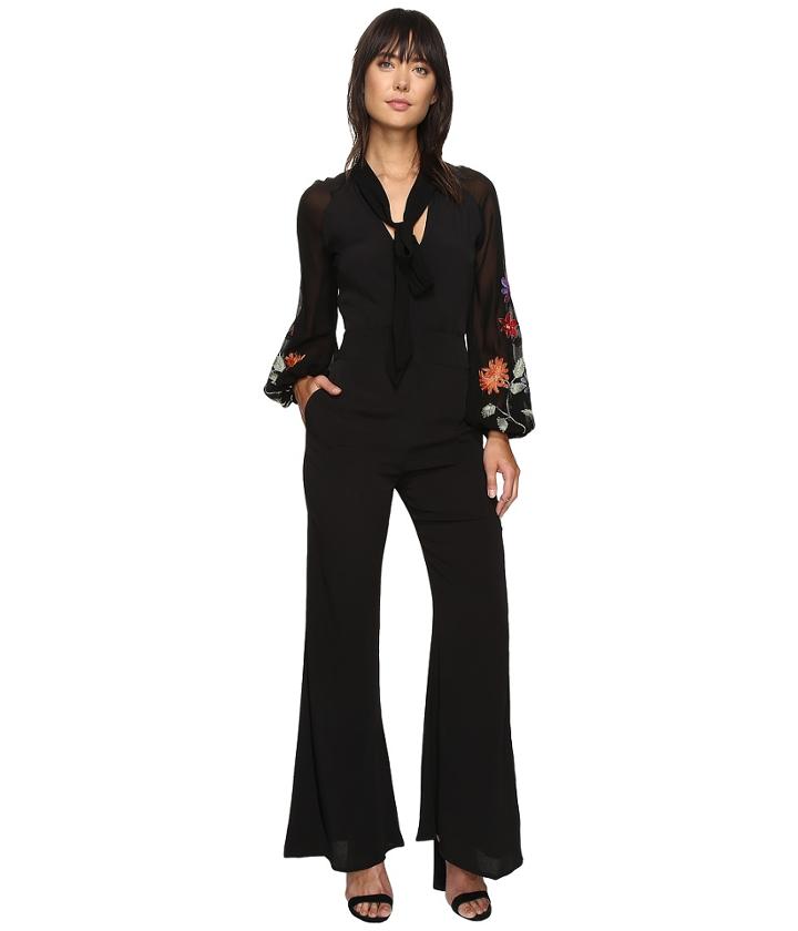 Free People Smoke Ring Jumpsuit (black) Women's Jumpsuit & Rompers One Piece