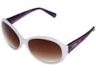 Betsey Johnson Bj 6031p (white) Fashion Sunglasses