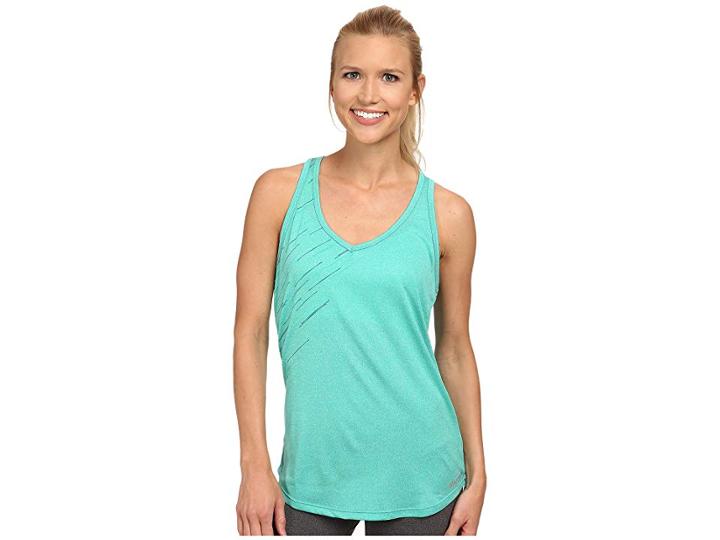 Marmot Layer Up Tank (gem Green Heather) Women's Sleeveless