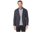 Bugatchi Cotton And Wool Blazer (night Blue) Men's Jacket