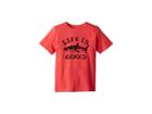 Life Is Good Kids Lig Shark Crusher T-shirt (little Kids/big Kids) (americana Red) Boy's T Shirt