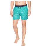 Scotch & Soda Classic Swim Shorts With Fresh Two-tone All Over Pattern (combo B) Men's Swimwear