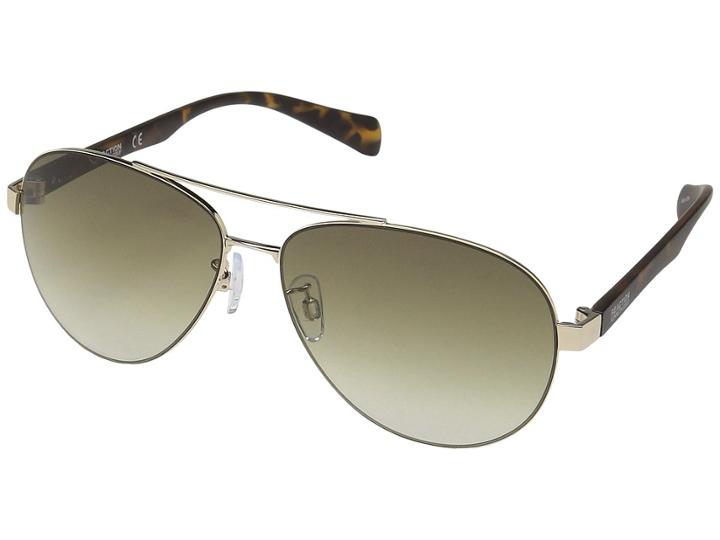 Kenneth Cole Reaction Kc1244 (gold/gradient Green) Fashion Sunglasses