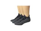 Wrightsock Endurance Double Tab 3-pack (ash) Crew Cut Socks Shoes