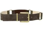 Leatherock Lexi Belt (chocolate/moss) Women's Belts