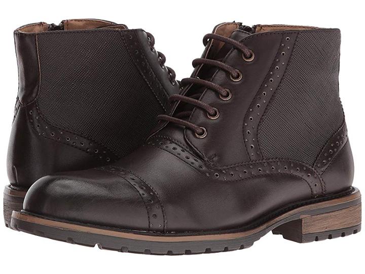 Madden By Steve Madden Scribe (brown) Men's Dress Lace-up Boots