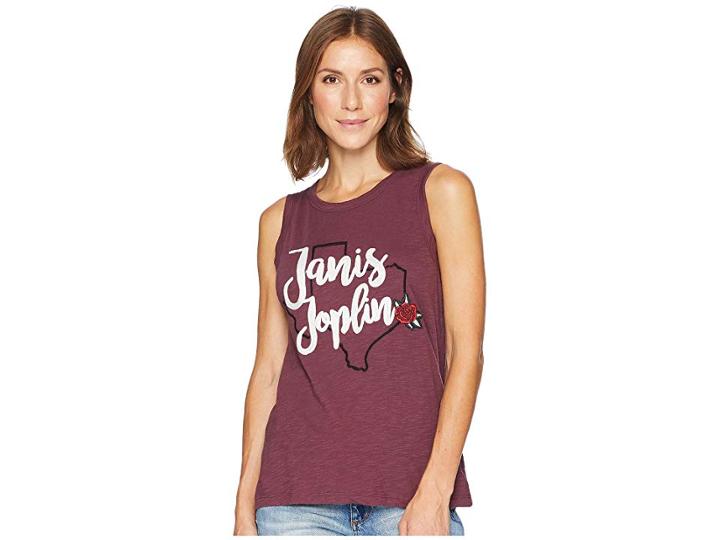Lucky Brand Janis Joplin Tank Top (potent Purple) Women's Sleeveless