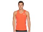 New Balance Nb Ice 2.0 Singlet (flame/light Porcelain Blue) Men's Sleeveless