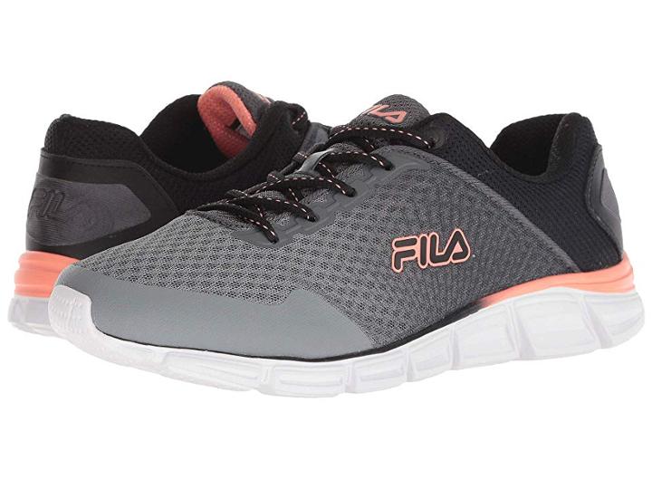 Fila Memory Countdown 5 Running (castlerock/black/desert Flower) Women's Shoes