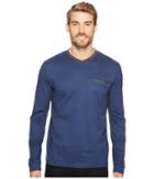 Calvin Klein Textured Jersey Contrast Welt Pocket Shirt (luxe) Men's Clothing
