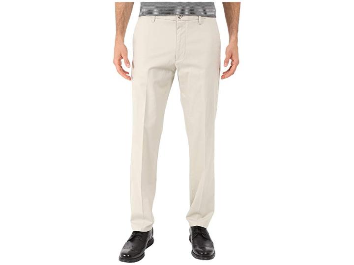 Dockers Signature Khaki Slim Tapered Flat Front (cloud 1) Men's Casual Pants