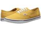 Vans Authentic Lo Pro (mustard/true White) Skate Shoes