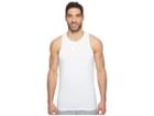 Under Armour Ua Baseline Cotton Tank Top (white/steel) Men's Sleeveless