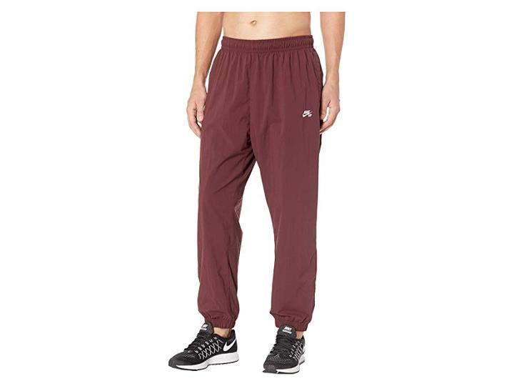 Nike Sb Sb Flex Track Pant (burgundy Crush/white) Men's Casual Pants