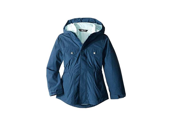The North Face Kids Osolita 2.0 Triclimate (little Kids/big Kids) (blue Wing Teal Heather) Girl's Coat