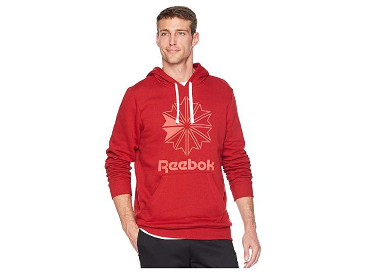 Reebok Foundation Starcrest Hoodie (rich Magma) Men's Sweatshirt