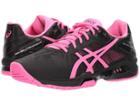 Asics Gel-solution(r) Speed 3 (black/hot Pink/silver) Women's Tennis Shoes