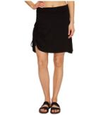 Fig Clothing Dac Lt Skirt (deep Black) Women's Skirt