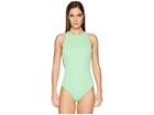 Onia Yvette One-piece (neon Seafoam) Women's Swimsuits One Piece