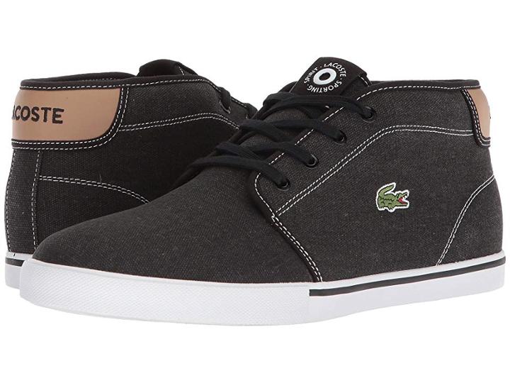 Lacoste Ampthill 118 1 (black/light Tan) Men's Shoes