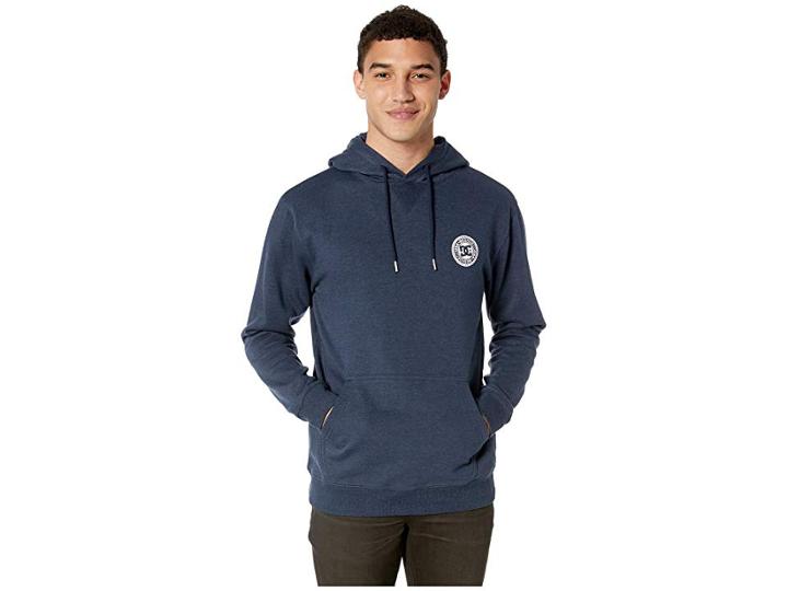 Dc Rebel Ph Hoodie (black Iris) Men's Sweatshirt