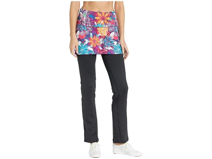 Skirt Sports Tough Girl Skirt (temper Tantrum Print/black) Women's Skort