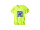 Nike Kids Dri-fit Short Sleeve Tee (little Kids) (volt) Boy's T Shirt