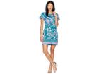 Lilly Pulitzer Marah Dress (tidal Wave Its Prime Time Engineered) Women's Dress