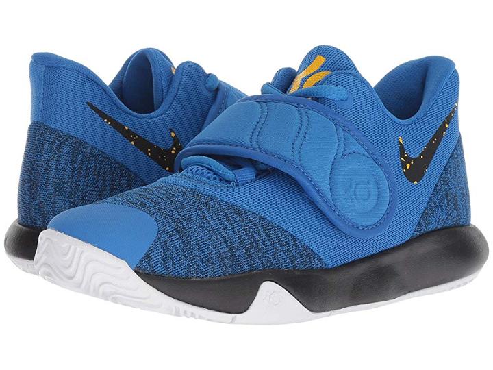 Nike Kids Kd Trey 5 Vi (little Kid) (signal Blue/black/white/amarillo) Boys Shoes