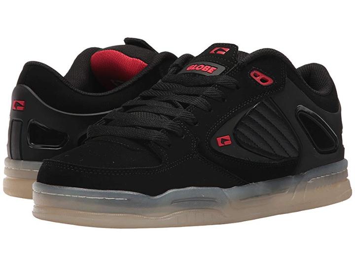 Globe Agent (black/white/red) Men's Skate Shoes