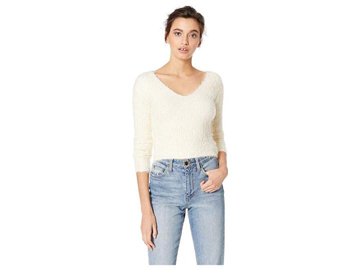 Astr The Label Krista Sweater (cream) Women's Sweater
