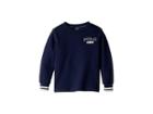 Polo Ralph Lauren Kids Double Knit Graphic T-shirt (little Kids/big Kids) (french Navy) Boy's Clothing