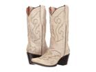 Dan Post Stormy (distressed White) Cowboy Boots