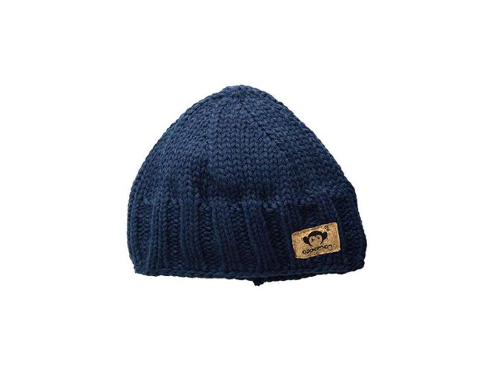 Appaman Kids Soft Cable Knit Rocky Hat (infant/toddler/little Kids/big Kids) (navy Blue) Caps