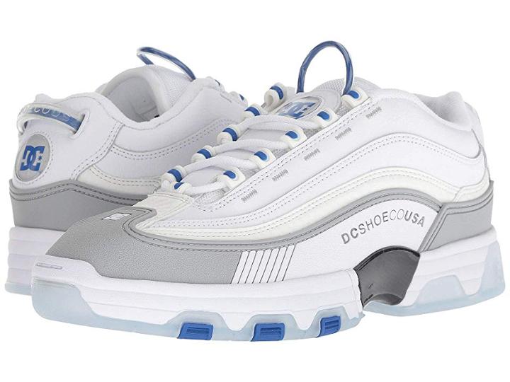 Dc Legacy Og (white/blue) Men's Skate Shoes