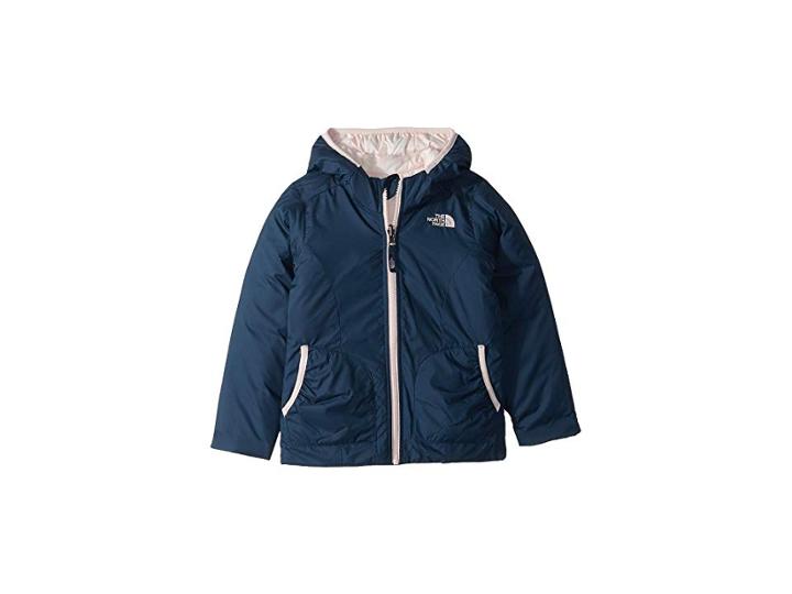 The North Face Kids Reversible Perrito Jacket (toddler) (blue Wing Teal) Girl's Jacket